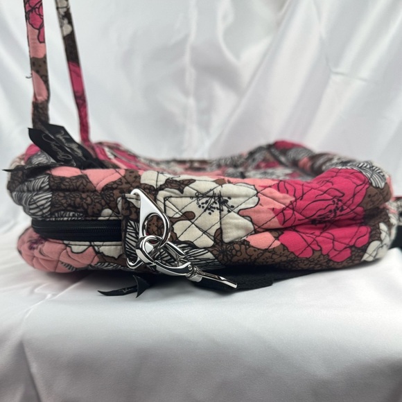 Vera Bradley Retired Pattern Mocha Rouge Tech Bag - Good Condition - Picture 11 of 16